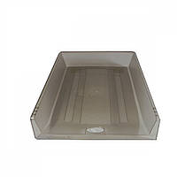 Лоток горизонтальний "Е" ПС компактний димчастий