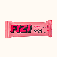 Батончик FIZI КЕТО протеіновий Strawberry + almond 45г