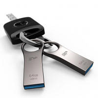 USB флеш наель Silicon Power 64GB Jewel J80 Titanium USB 3.0 (SP064GBUF3J80V1T) d