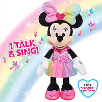 Плюшевая игрушка со светом и звуком Мини Маус Disney Junior Minnie Mouse Sparkle and Sing