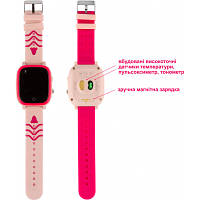 Смарт-часы Amigo GO005 4G WIFI Kids waterproof Thermometer Pink (747018) b