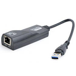 Адаптер USB3.0 to Gigabit Ethernet RJ45 Gembird NIC-U3-02 smart