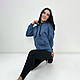 Жіночий теплий худі з капюшоном "Basic" Туреччина, фото 4