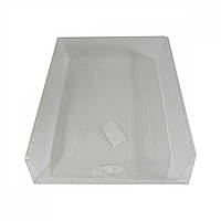 Лоток горизонтальний "Е" ПС компактний прозорий