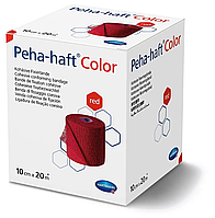 Бинт когезивный самофиксирующийся красный Peha-haft Color 10см х 20м
