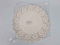 Салфетка кондитерская бумажная, диаметр 34,5 (100шт) (1 пач)