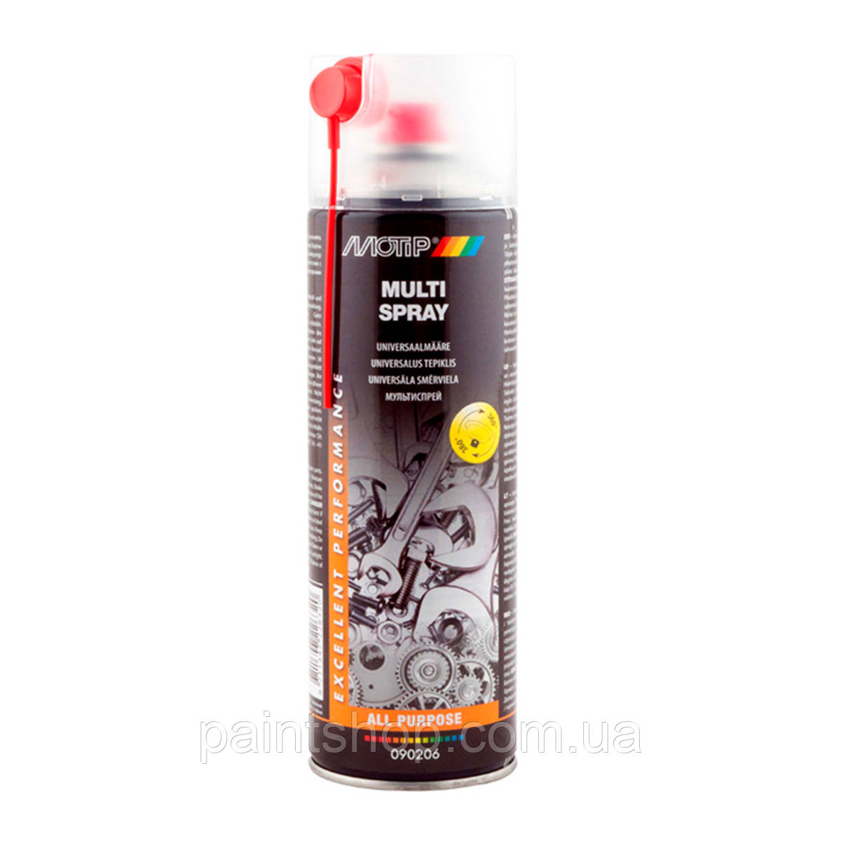 Універсальне мастило Motip Multi Spray 500 мл, фото 1
