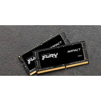 Модуль памяти для ноутбука SoDIMM DDR4 32GB (2x16GB) 3200 MHz Impact Kingston Fury (ex.HyperX)