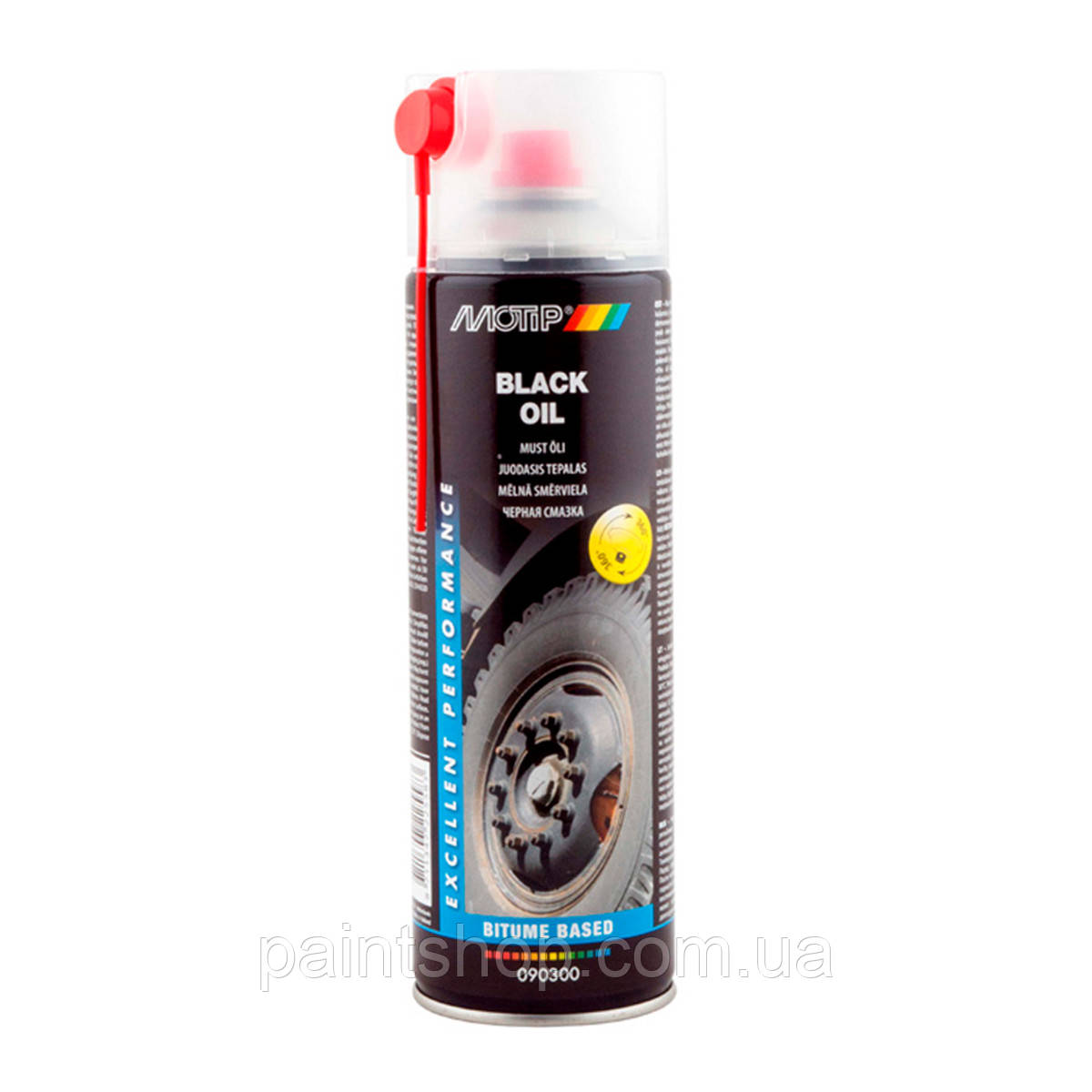 Мастило монтажне Motip Black Oil Чорне 500 мл, фото 1