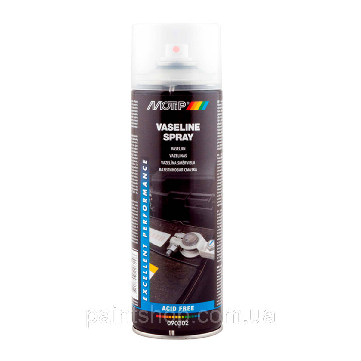Мастило вазелінове Motip Vaseline Spray 500 мл, фото 1