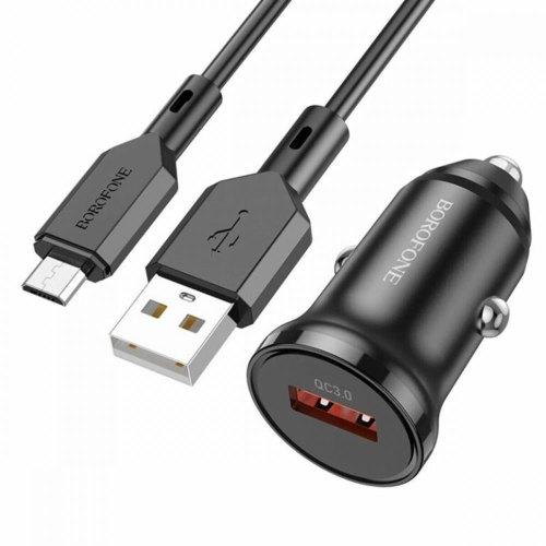 АЗП Borofone Micro USB 5V/3A/18W QC3.0 BZ18, фото 1