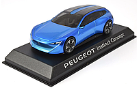 Коллекционная модель авто 1/43 Peugeot Instinct Concept 2017 Blue Norev