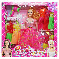 Кукла "Sweet Girl" с гардеробом (28 см) Toys Shop