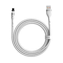 Кабель Baseus USB Lightning Magnetic 2.4A Zinc color 1m, фото 2