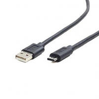 Дата кабель USB 2.0 AM to Type-C 1.0m REAL-EL (EL123500016) d