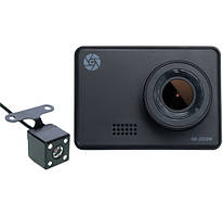 Автомобільний відеореєстратор Globex GE-203W (Dual Cam)