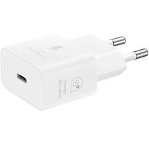 МЗП блочок Samsung 25W USB-C (EP-T2510NWEGEU) white UA, фото 4
