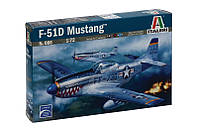 Сборная модель Истребитель P-51D Mustang ( ITALERI 0086) 1:72