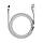 Кабель Baseus USB Lightning Magnetic 2.4A Zinc color 1m, фото 4