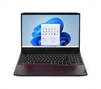 Ноутбук Lenovo IdeaPad Gaming 3 15ACH6 Shadow Black (82K2014KPB) R5 5600H/16GB/512/Win11 GTX1650