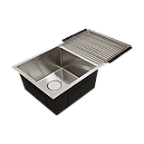 Мийка Handmade MONRO 7844 (2.7/1.0/220) без отвора лiва чаша з крилом, фото 6