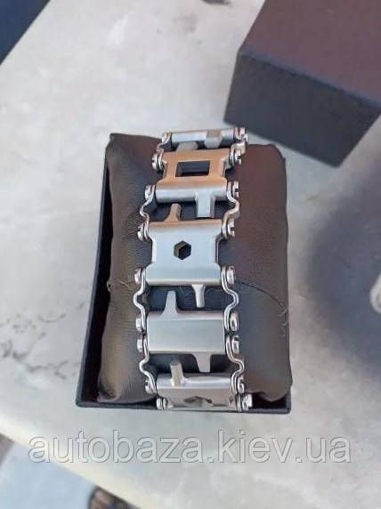 Мужской браслет мультитул нержавеющая сталь 29в1 в подарочной коробке, Браслет походный для выживания 29 в 1 - фото 2 - id-p2046874538