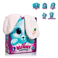 Игра настольная "Bunny surprise" mini VT 8080-11 "Vladi Toys", 5 игр, магнитная игра, пазл, развивающая