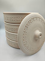 Пророщувач насіння глиняний білий глина (насіння в наборі!)