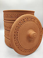 Пророщувач насіння глиняний червона глина ромб (насіння в наборі!)