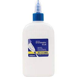 Клей Buromax Stationery glue, 200 мл, cap dispenser, JOBMAX BM.4823 smart