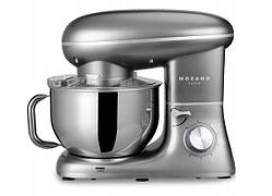 Планетарний тістоміс з чашою нержавіюча сталь Mozano AGD/ROB/01 (2300 Вт, 6.2 л, 6 швидкостей)