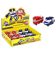 Набор паровозиков "Роботы-поезда" Toys Shop