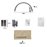 LED безтіньова Moon настільна лампа для манікюру та відеобзорів – освітлення для косметології, фото 6