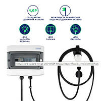 Зарядка для электромобиля 9.2 кВт 40А 1-фаза Type 2 (европейское авто) UACHARGER (TESLA Model 3)