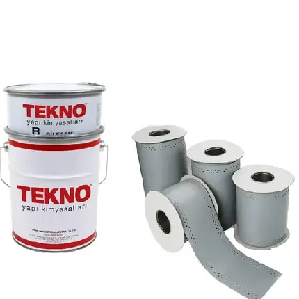 Клей для герметизации швов эпоксидный Teknobond 400 D (комплект 5 кг), фото 1