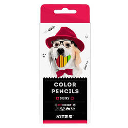 Олівці кольорові Kite Dogs 12 шт K22-051-1 smart