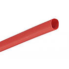 Ø6/3мм Термоусаджувальна трубка червона (200м/упак) [UDRS-D6-100-K04] ТТУ 6/3 UEC