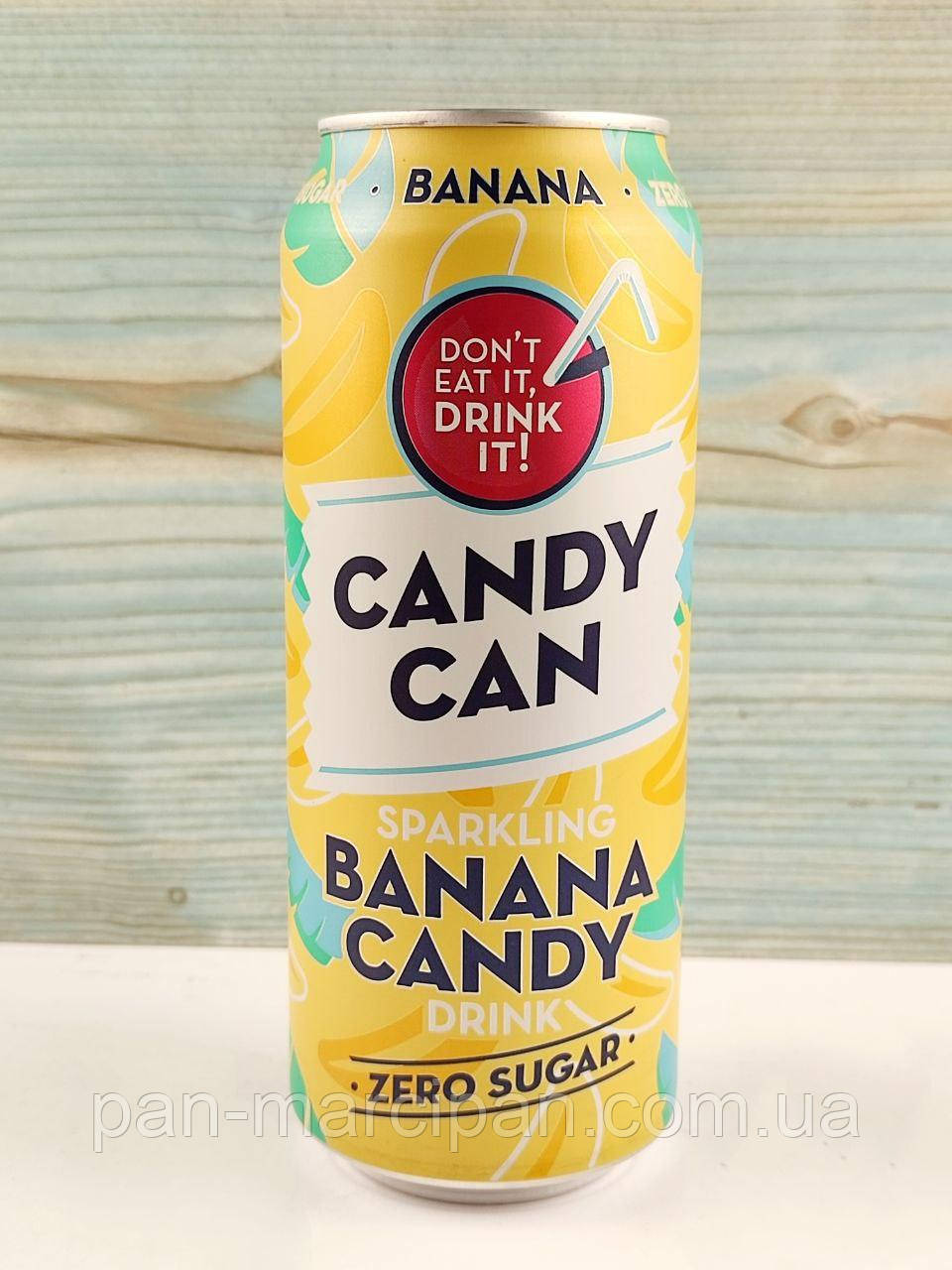 Напій без цукру Candy Can Banana Candy, фото 1