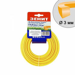 Жилка косильна Зеніт "Квадрат" 3,0 мм x 15 м 853019 smart
