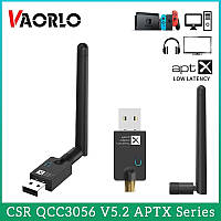 VAORLO QCC3056 (T10P 24Bit) блютуз модуль с антенной и поддержкой aptX, aptX LL, aptX HD, aptX Adaptive