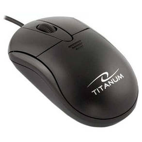 Миша ESPERANZA Titanum Mouse TM110K Black (TM110K) (M), фото 2