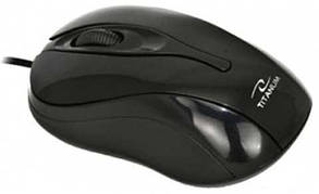 Миша ESPERANZA Titanum Mouse TM103K Black (TM103K) (M), фото 2
