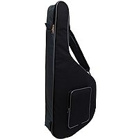 Чехол для бандуры с утеплителем 10мм цвет черный с серым, перенос рюкзак, плече. ручка