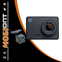 Автомобільний відеореєстратор Globex GE-203W (Dual Cam)