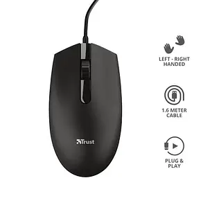 Миша TRUST Basi Wired Mouse (24271) (M), фото 2