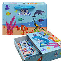 Канцелярский набор подарочный "Sea Animals" Toys Shop