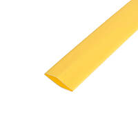 Ø25/12,5мм Термоусаджувальна трубка жовта (1м) [s024038] e.termo.stand.25.125.yellow E.NEXT