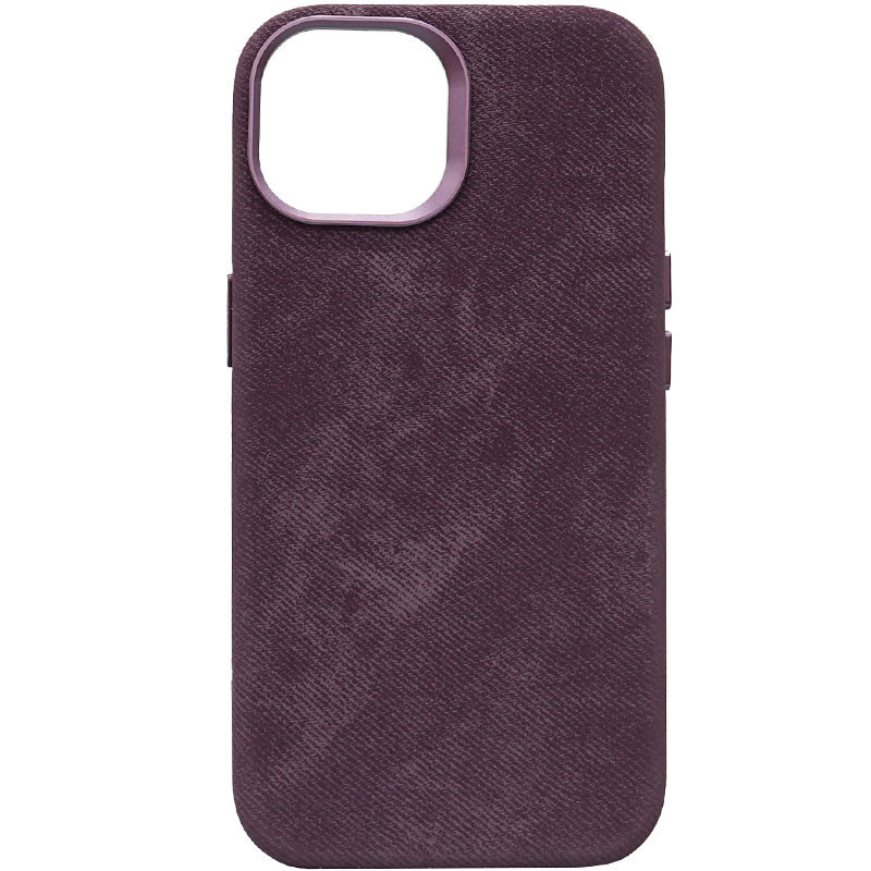 Чохол Denim with MagSafe для Apple iPhone 14 (6.1") Deep Purple, фото 1