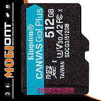 Micro SD 512GB/10 class 170Mb/s V30 A2 Kingston