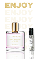 Пробник минипарфюм аналог ZARKOPERFUME Purple Molecule 070.07, стойкий восточный гурманский аромат
